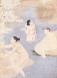 Three Bathers